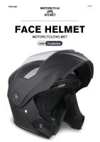 Casco de moto con lente de doble capa, modular de seguridad abatible, unisex con visera, homologado DOT - details 0