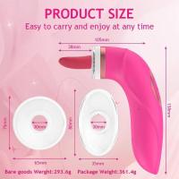 Embalaje privado SEXY Mujer Clit Sucker Vibrador Juguete sexual Potente mamada Succión Estimulación del pezón Lamer Coño Masaje Masturbador Punto G - details 6