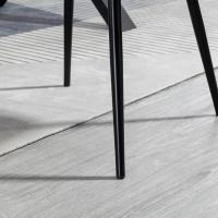 Pack de 2 Sillas de Comedor Sillas Decorativas Tapizadas en Lino Sillas de Cocina con Respaldo Reposabrazos y Patas de Metal para Salón 59,5x56,5x81 cm - details 28