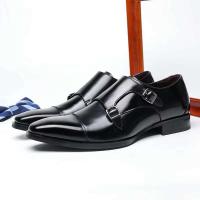 Zapatos de cuero Oxford para hombre, novedad de 2025, italianos - details 19
