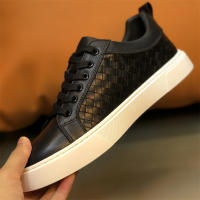 Zapatos de cuero tejidos a mano, zapatos de estilo británico para hombres - details 24
