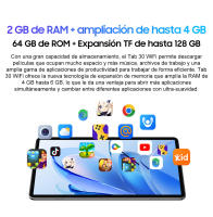 Blackview Tab 30 Tablet PC de 10.1'' con Pantalla HD+IPS Android 13, 6GB+64GB, WIFI 6, Altavoces Estéreos Vida Útil de 6h Marca China - details 10