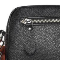 Bolso de hombro de cuero Genuino para Mujer, Bandolera de color sólido, de lujo, 2023 - details 1