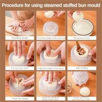 Molde Chino Baozi Máquina para Hacer Dumplings Utensilios de Cocina para Hornear Bollos Rellenos al Vapor - details 3