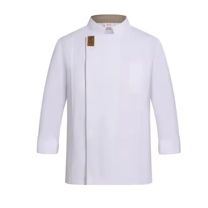Chaqueta de Chef, uniformes de Catering de otoño/invierno, camisas de cocina para restaurante, panadería, cafetería, camarero/camarera, ropa de trabajo, ropa de cocina de Hotel - 1