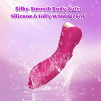 Embalaje privado Vibrador de dedo sexy Dildo Juguete sexual para punto G Clítoris Estimulador de pezón Vagina Masajeador anal Masturbador femenino Suministros para adultos - details 7