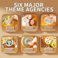 Bolas Activas para Bebé Juguete de Aprendizaje Temprano Multifuncional Colores Aleatorios - details 3
