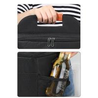 Bolsa térmica aislada, bolsa de almuerzo para cerveza, almacenamiento de alimentos y bebidas, bolsas de Camping para Picnic a prueba de fugas, caja refrigeradora portátil para playa al aire libre - details 14