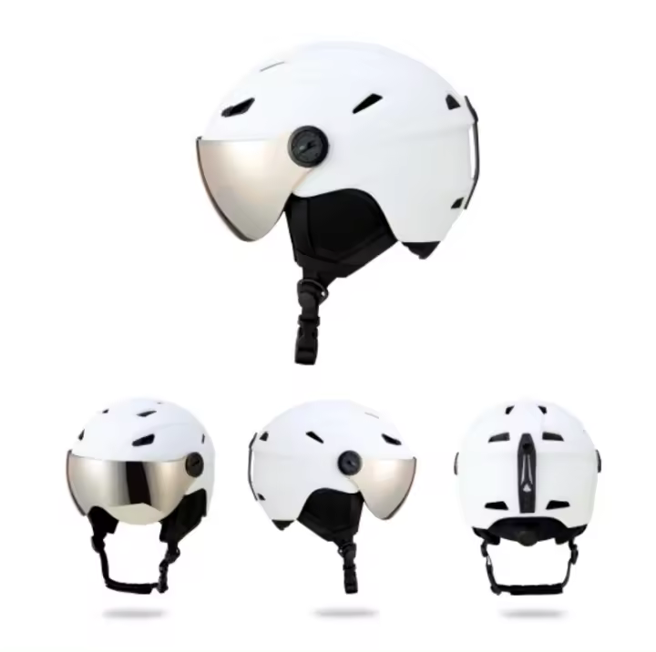 Casco esqui hombre mujer bicicleta Deportes Equipo seguro - 1