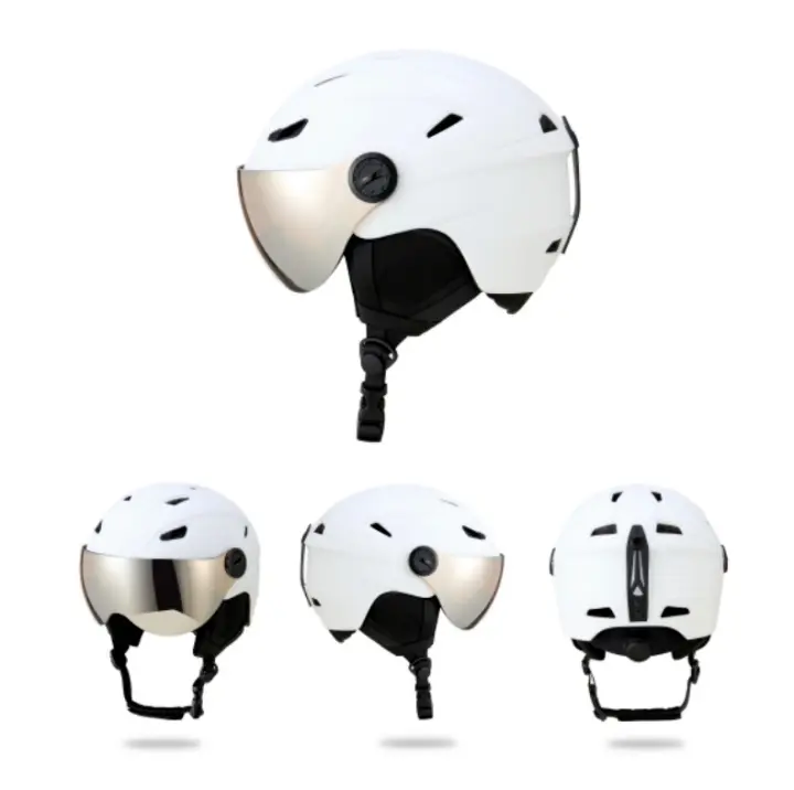 Casco esqui hombre mujer bicicleta Deportes Equipo seguro - 1