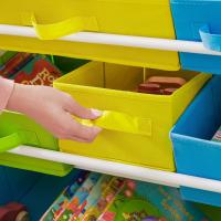 Estantería de Juguetes para Niños 9 Cajones de Organizador Extraíble de Tela No Tejida - details 1