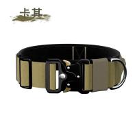 táctico duradero, policía táctico, Collar de perro ustable militar para perros pequeños, medianos y grandes - details 13