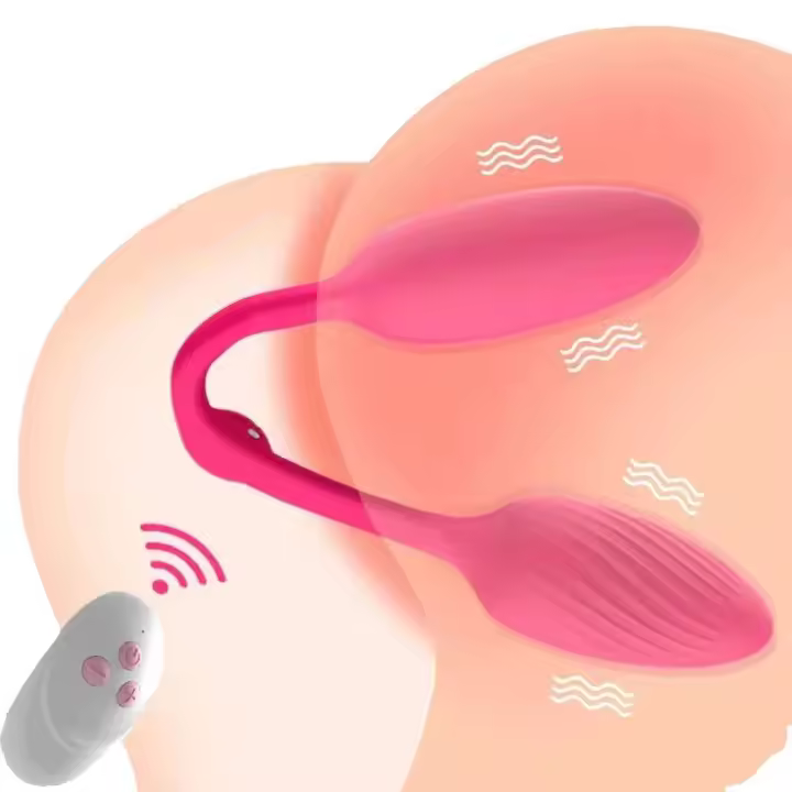 Vibradores Dobles Ropa Interior Estimuladora de Punto G y Clítoris para Mujeres - 1