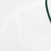 Vestido de verano de manga corta con cuello de solapa acanalado, elegante, sencillo, con dobladillo ancho ondulado estilo universitario PB&ZA2025 para mujer - details 9