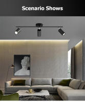 Tomaxin Tirada de luces LED modernas Luz de hogar de 24 pulgadas para Tienda de Ropa Showroom Bar Corredor de Dormitorio - details 3