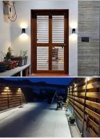 Lámpara de Pared Impermeable LED Exterior IP65 Luz de Jardín 5W 12W para Balcón Terraza y Patio con Iluminación Interior y Exterior - details 13