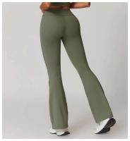 Leggings de yoga con cintura para mujer, pantalones deportivos transpirables de alta elasticidad para levantamiento de cadera, mallas de entrenamiento de gimnasia - details 13