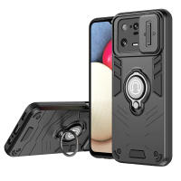 KEYSION-funda de armadura a prueba de golpes para Xiaomi 14, 13 Pro, 5G, anillo de protección de cámara deslizante, soporte de teléfono, 13 Pro, 14, 5G - details 10