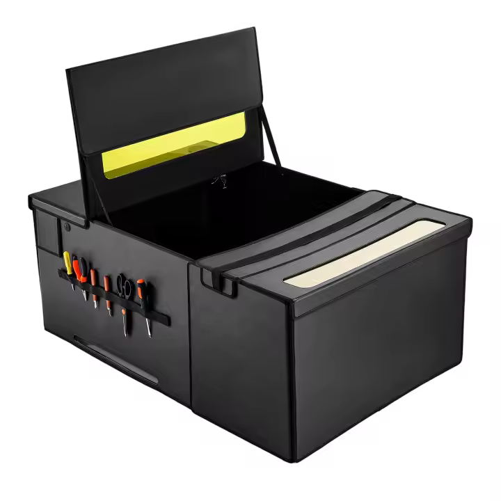 SucceBuy Caja para grabador láser, 48 x 31,5 x 19,6", visualización bidireccional, cubierta protectora ignífuga e ignífuga, extractor de aire y tubo incluidos, protege contra humo, ruido y luz - 1