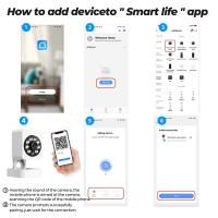 Cámara Inteligente de Seguridad para el Hogar SMATRUL 1080p Detección de Movimiento Humano PIR - details 10