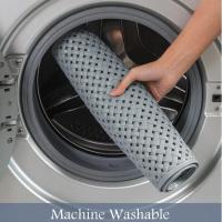 Alfalbra Alfombra de baño antideslizante con orificios de drenaje con ventosa, alfombrilla de ducha lavable a máquina para adultos y niños - details 2