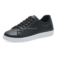 Nuevas zapatillas de deporte blancas de calidad al por mayor para hombres, zapatos planos de aire de diseño informal, zapatos negros puros, precio bajo, 45, marca famosa de fábrica - details 0