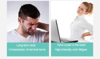 Masajeador manual para vértebra Cervical, dispositivo de sujeción para cuello, hombros y cuello, masajeador de relajación para el hogar - details 2