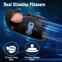 Vibrador de placer con empaque privado, entrenador de placer de doble función, estimulador de glande para hombres - details 1