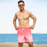 Traje de Baño de Secado Rápido y Impermeable para Hombres Pantalones Cortos de Playa de Verano con Zarpate Largo - details 12
