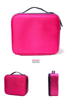 Estuche de cosméticos impermeable para mujer, bolsa de maquillaje para brochas de belleza, neceser de viaje, novedad - details 7