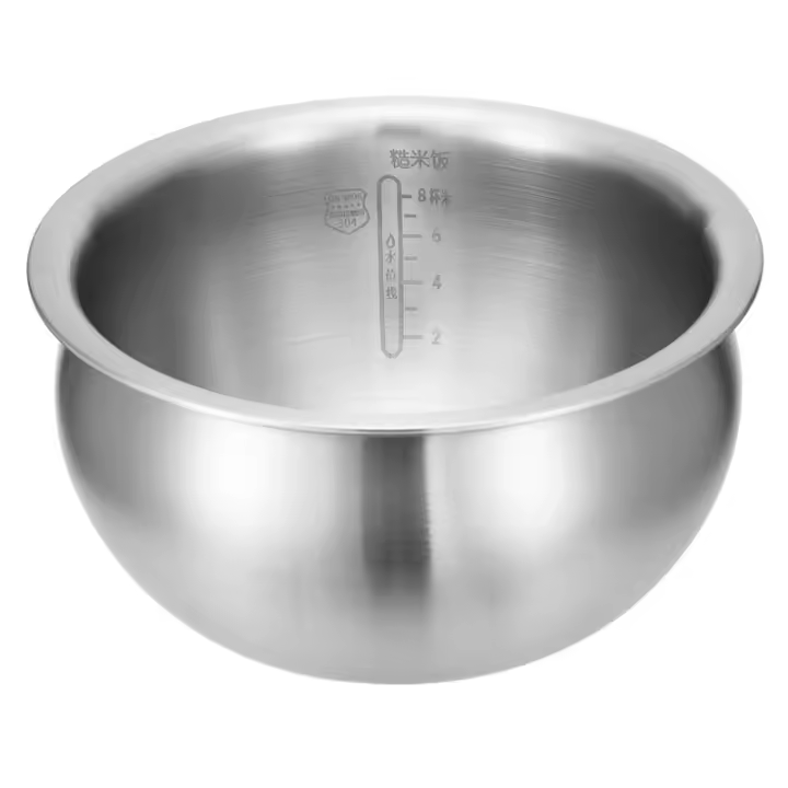 Adecuado para revestimiento de olla arrocera 40HC17IH 4L litro de cristal de cobre 304 accesorios de olla universal de acero inoxidable hervidor de bolas - 1