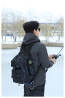 Mochila táctica militar Molle para hombre, bolso multifuncional para acampar, escalar, senderismo, un solo hombro - details 17