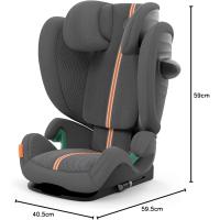 Silla de coche infantil dorada Adecuada para coches con y sin Adecuada para niños de 3 a 12 años - details 7