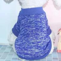 Ropa cálida para perros primavera Otoño Invierno Linda chaqueta de moda suéter de cuello redondo suministros para mascotas ropa para perros y gatos accesorios para mascotas - details 3
