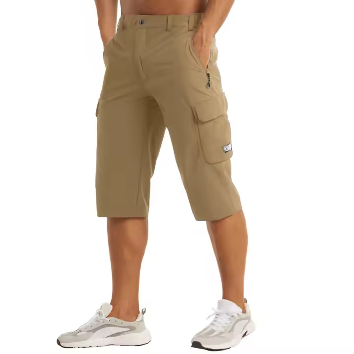 MAGCOMSEN Pantalones cortos de verano para hombre, ligeros y de secado rápido para senderismo - 1