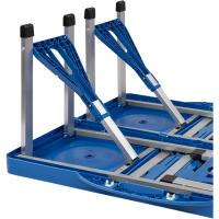 62643 - Mesa plegable portátil camping para 2 personas, Incluye 2 taburetes, conjunto jardín con sillas - details 10