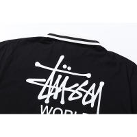 Polo holgado estilo americano Stussy, pareja Dragon Year edición limitada    Camiseta de manga corta con estampado clásico bordado para hombre, camiseta estilo HIP-HOP rock de skate High Street - details 9