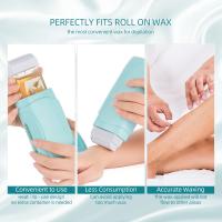 Cartucho de depiladora de cera Dual, calentador eléctrico de cera de parafina enrollable, depilación, calentador de cera, uso para piernas, brazos y cuerpo - details 6