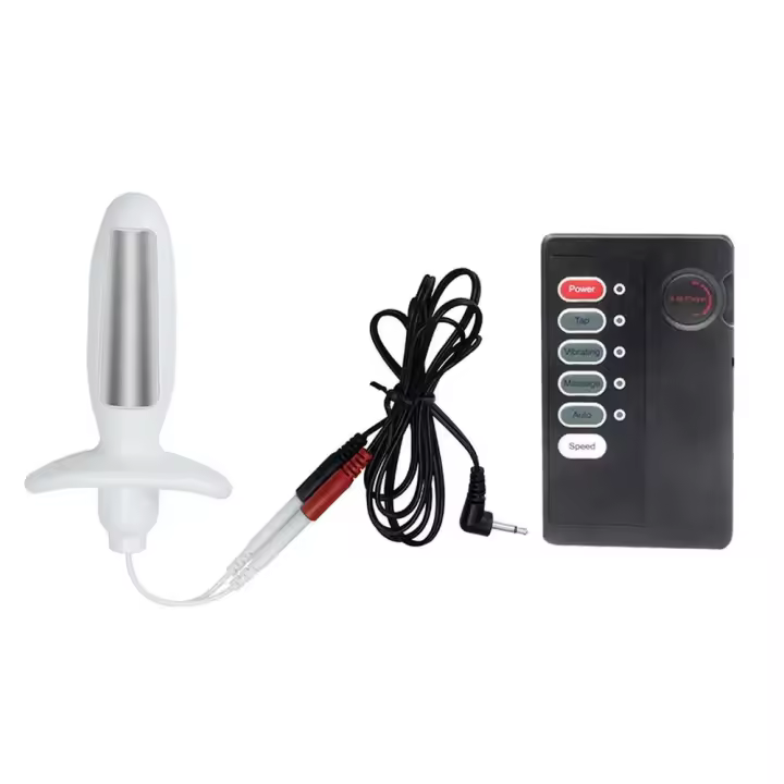 Marca Leten Enchufe Eléctrico con Estimulación de G-Spot y Vaginal Control Remoto Inalámbrico - 1