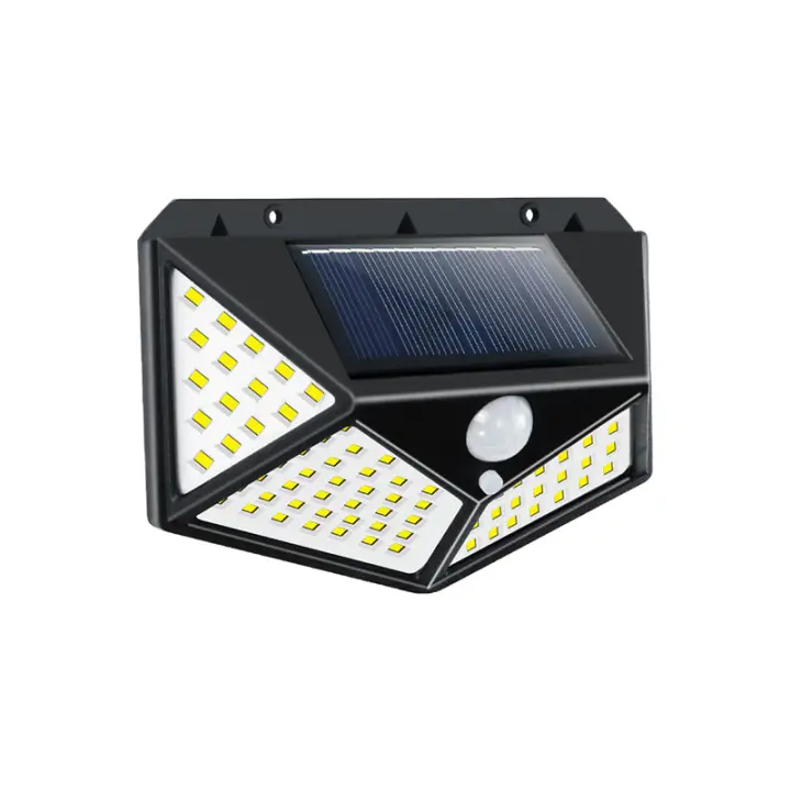 Sensores deportivos de luz solar LED al aire libre, impermeables, jardín de luz solar, farola decorativa, lámpara de pared de li - 1