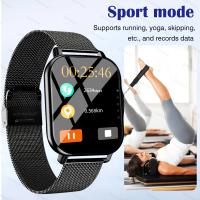 Reloj inteligente, conversación/respuesta inalámbrica, múltiples modos deportivos, pronóstico del tiempo, notificación de mensajes, para Android y iPhone, unisex - details 3