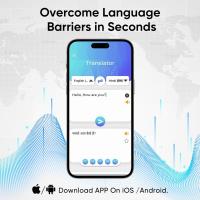 Auriculares de traducción en tiempo real, auriculares con traductor de 144 idiomas, auriculares con traductor Ai Bluetooth para teléfonos Android/iOS, dispositivo de traducción 3 en 1 para viajes de negocios - details 3