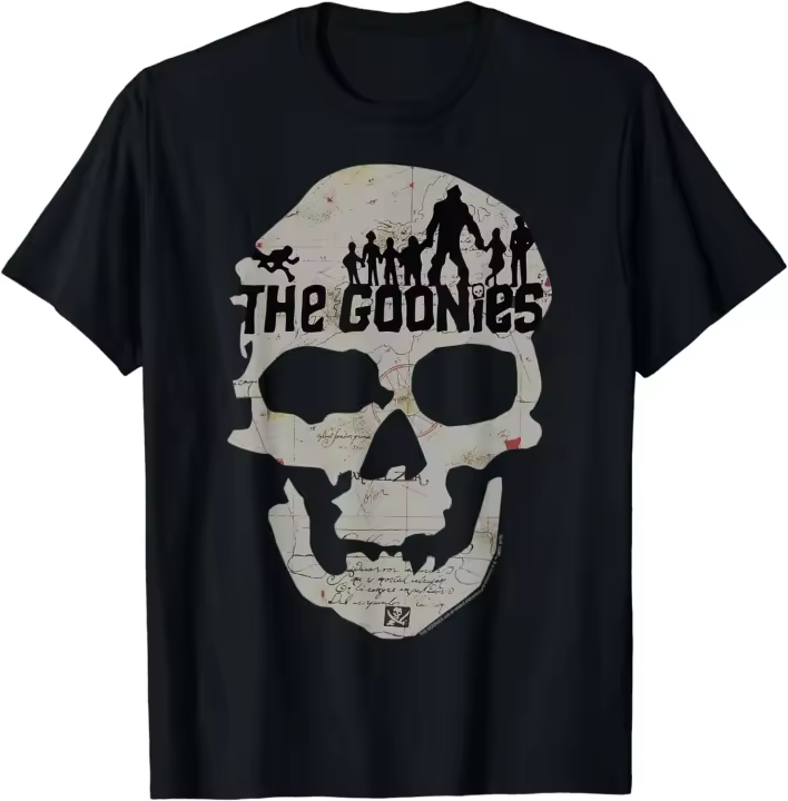 Camiseta con póster de mapa de esqueleto de Los Goonies - 1