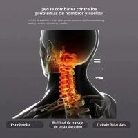 Almohada ortopédica Cervical para el cuello, ayuda a dormir y protege la almohada para el cuello, almohada de masaje de Spa de fibra de soja para el hogar para dormir - details 3