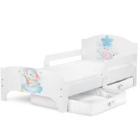 pequeño elefante cama niño un lugar