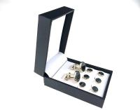 Ujoy, juego de gemelos con alfiler, fraco, invitados minimalistas a regalos de boda, gemelos para camisa de hombre, regalos para padres y maridos - details 19