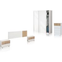 Armario Reversible Nitza Blanco Artik y Natur Medidas 190cm x 187cm x 40cm - details 31