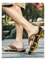 Sandalias de Cuero de Vaca para Hombres Zapatos de Playa de Tamaño Grande con Antideslizante y Resistente al Desgaste Ropa Exterior Diaria - details 17