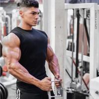 Camiseta de Entrenamiento de Maratón para Hombres Algodón Impresión Para Primavera/Verano - details 4