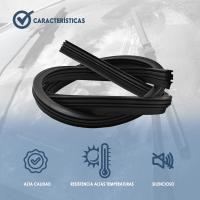 Recambio De Goma Limpiaparabrisas para Coche, Escobillas De Goma para Escobilla, Universal, 4 piezas - details 3